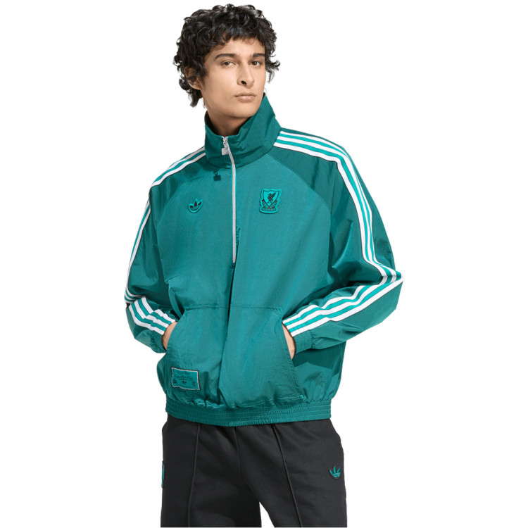 Jacket adidas Liverpool FC Icons 2025-2026 Fanswear Sea Green