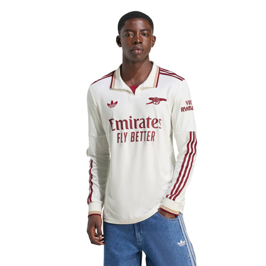 Jersey adidas Arsenal Fc 2025-2026 L/S Third Cloud White-Team Coll