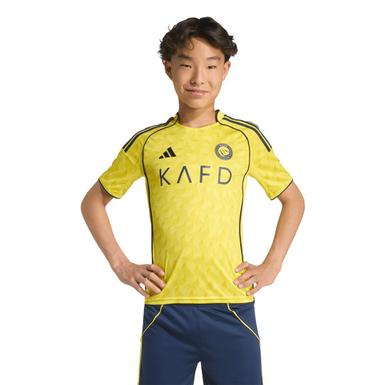 Trikot Adidas Al Nassar 2025 2026 F R Kinder Wirkung Gelb Nacht Indigo Camiseta Adidas Al Nassar Primera Equipacion 2025 2026 Nino Impact Yellow Night Indigo 0 