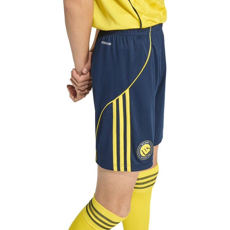 pantalon-corto-adidas-al-nassar-primera-equipacion-2025-2026-nino-night-indigo-impact-yellow-2