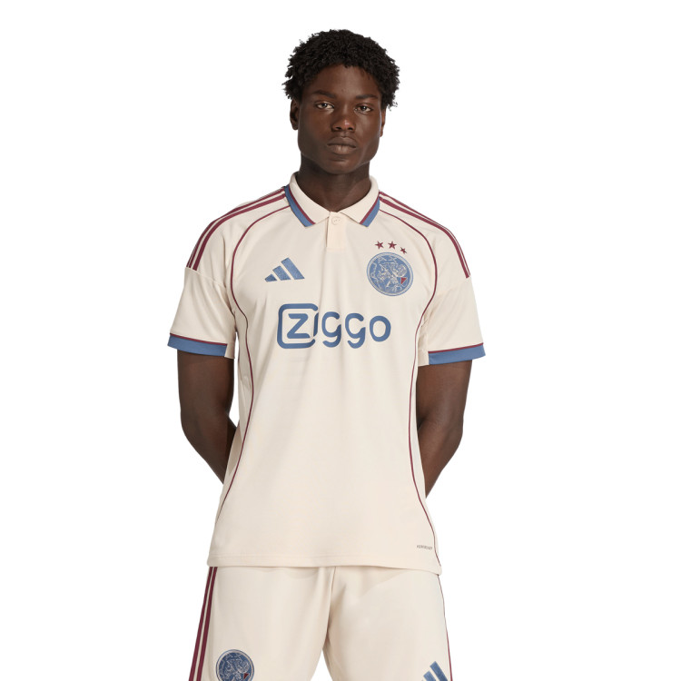 Jersey adidas Ajax 2025-2026 Third Halo Ivory - Fútbol Emotion