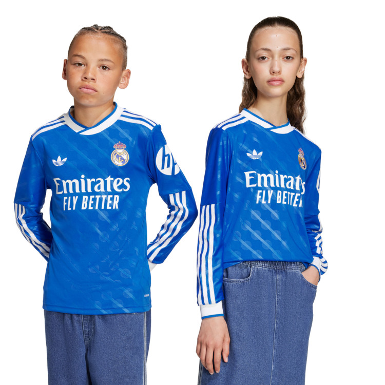 Jersey adidas Kids Real Madrid 2025-2026 Long Sleeve Third