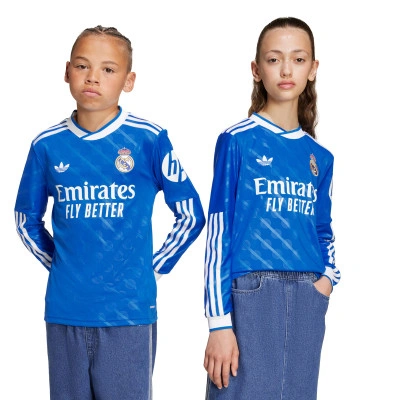 Camiseta Real Madrid Tercera Equipación M/L 2025-2026 Niño
