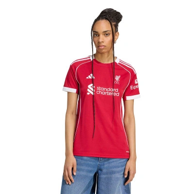 Camiseta Liverpool Fc Primera Equipación 2025-2026 Mujer