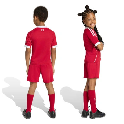 Conjunto Liverpool Fc Primera Equipación 2025-2026 Niño