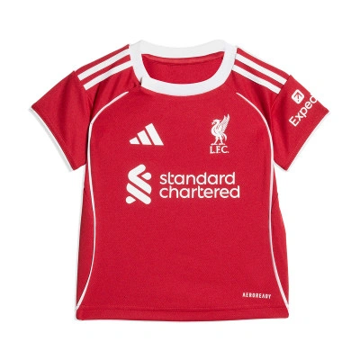 Conjunto Liverpool Fc Primera Equipación 2025-2026 Bebé