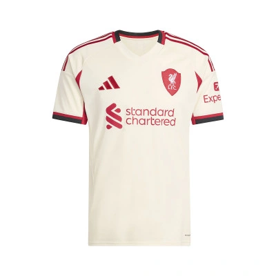 adidas Liverpool FC 25/26 Away Jersey Wonder White — foto 6