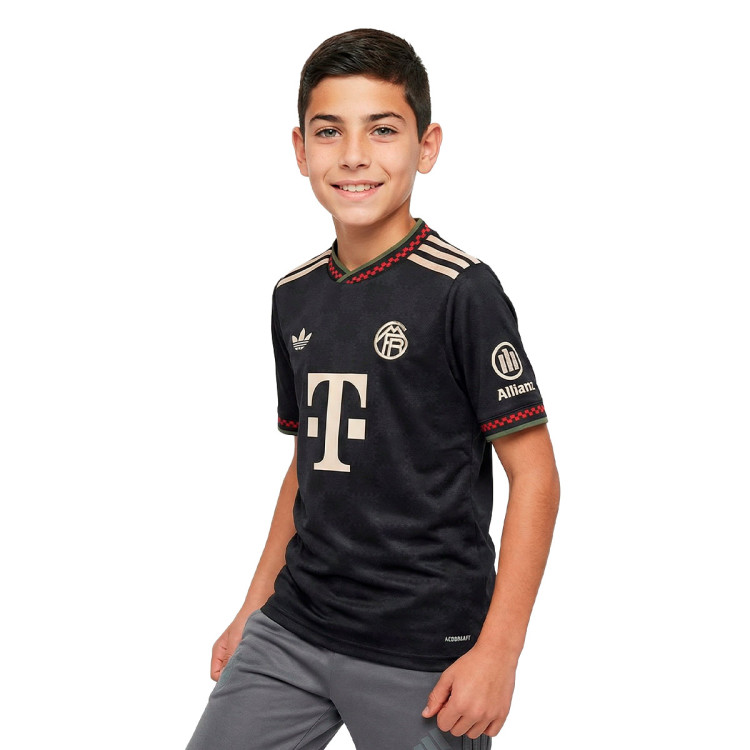 Jersey adidas Kids FC Bayern 2025-2026 Third Black - Fútbol