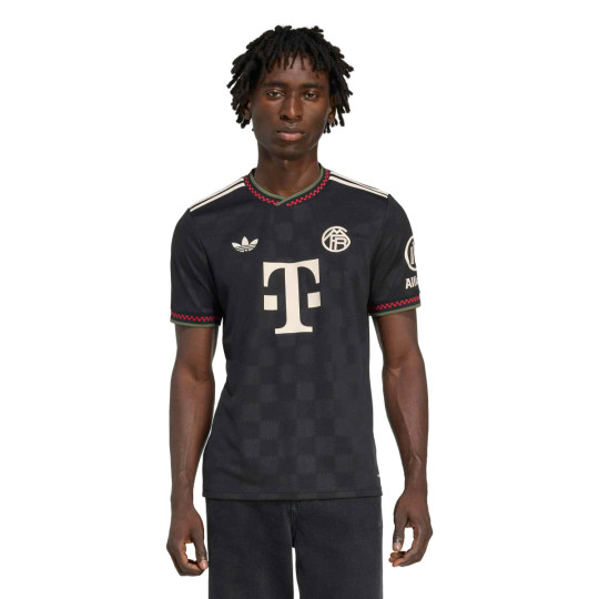 Jersey adidas Fc Bayern 2025-2026 Third Black - Fútbol Emotion