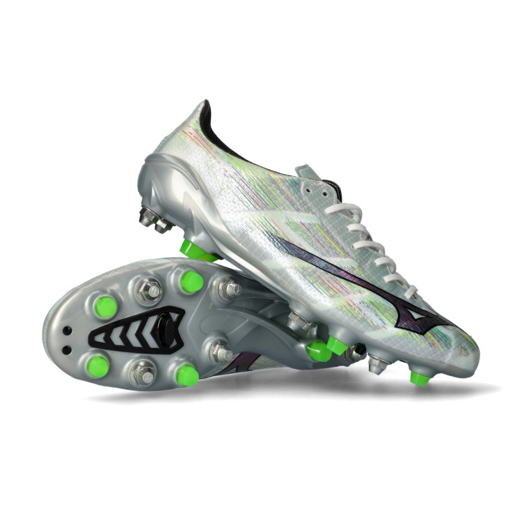 Football Boots Mizuno Mizuno Alpha II Elite Mix White-Black