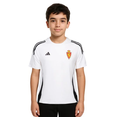 Playera Real Zaragoza Tiro 24 Cotton Niño