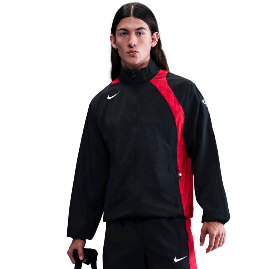 Jacket Nike Nike Total 90 Black-Gym Red - Fútbol Emotion