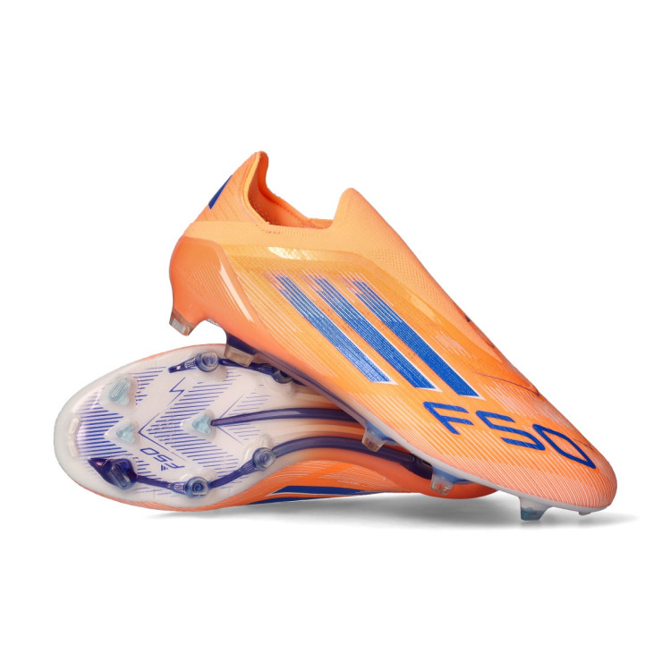 Football Boots adidas F50 Elite LL FG Beam Orange-Lucid Blue-White