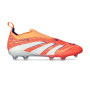 Predator Elite LL FG Criança-Signal Core-White-Beam Orange