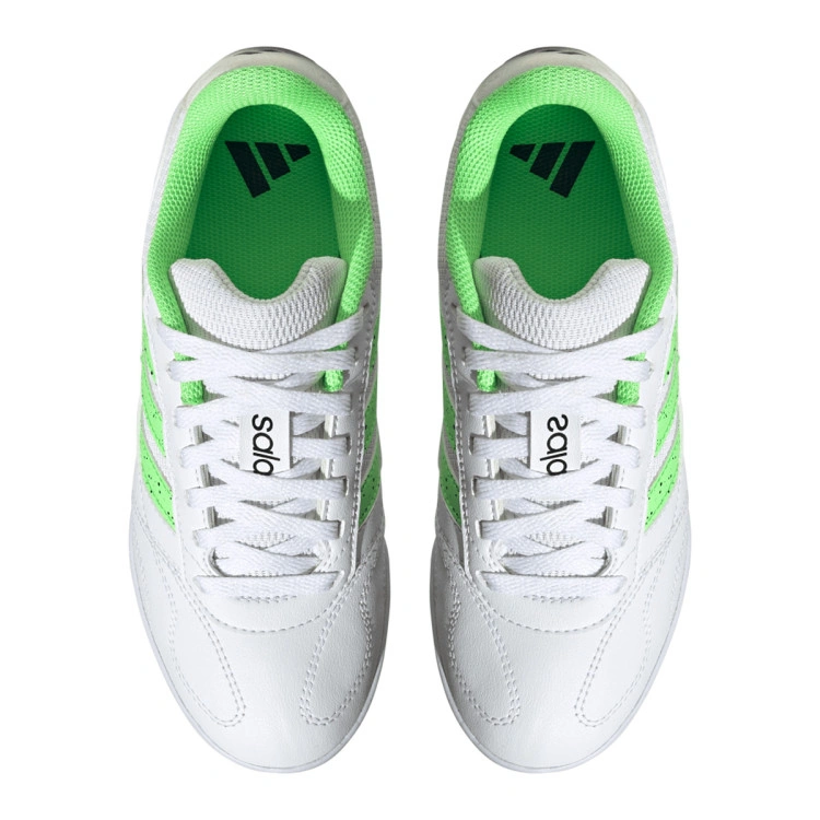 zapatilla-adidas-super-sala-iii-nino-white-lime-burst-core-black-4