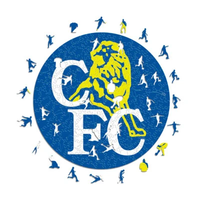 Chelsea Fc Retro Wooden Puzzle (150 Pcs)