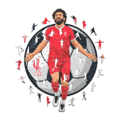 Mo Salah Wooden Puzzle (150 Pcs)