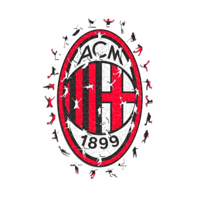 AC Milan Wooden Puzzle (150 Piezascs)