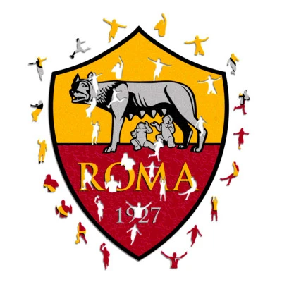 Ac Roma Wooden Puzzle (150 Pcs)