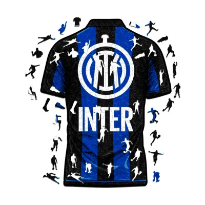 Fc Inter Milan Jersey Wooden Puzzle (150 Pcs)
