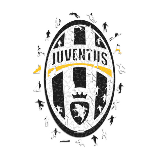 Iconic Puzzles - Juventus Cover Ufficiale In Legno 100% Sostenibile, Compatibile Con IPhone 13, Resistente, Idea Regalo - 3
