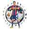 Robert Lewandowski Puzle Madera (150 Piezas)