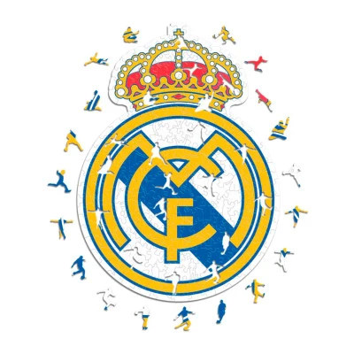 Real Madrid Cf Wooden Puzzle (150 Pcs)