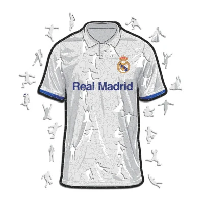 Real Madrid Cf Jersey Wooden Puzzle (150 Pcs)