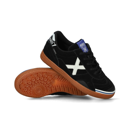 Futsal Shoes Munich Gresca Niño Black - Fútbol Emotion