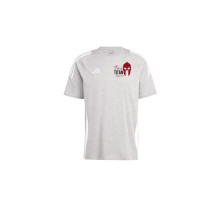 Tiro 24 Cotton Boxeo Titan Combat T-Shirt Medium Grey Heather-White