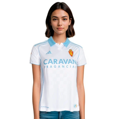 Womens' Real Zaragoza 2025-2026 Home Jersey