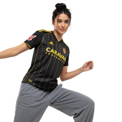 Camisola Real Zaragoza Segundo Equipamento 2025-2026 Mulher