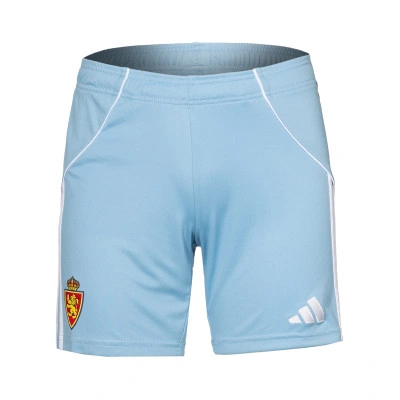 Kids Real Zaragoza 2025-2026 Home Shorts