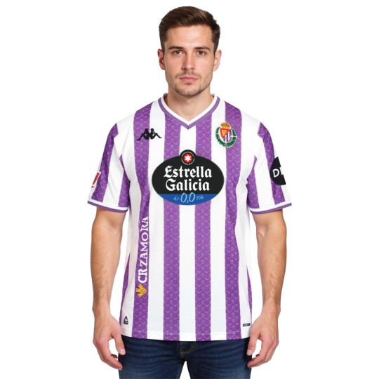Jersey Kappa Real Valladolid Authentic 2025-2026 Home White