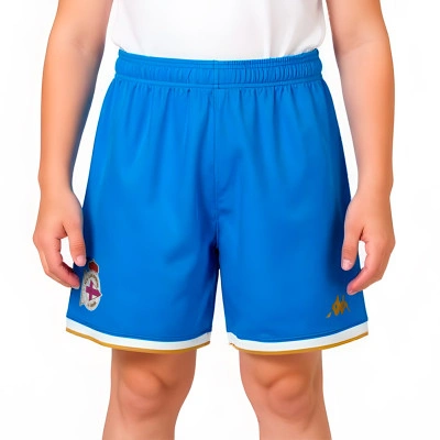 Kids Deportivo La Coruña 2025-2026 Home Shorts