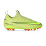 Kids Air Zoom Mercurial Vapor 16 Academy AG-Limelight-Volt-Hyper Crimson