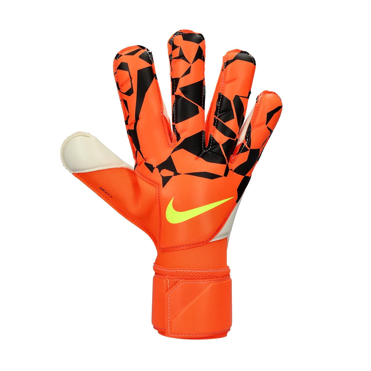 Nike - Goalkeepers glove Grip3, Unisex, Hyper crimson-Volt, 11