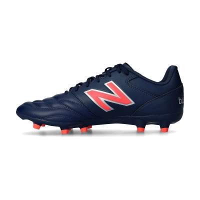 New Balance 442 Team FG v2 Navy Silver Energy Red — foto 3