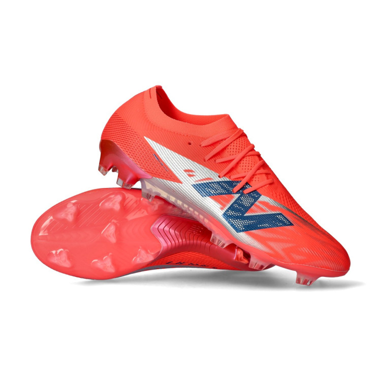 Football Boots New Balance Furon Elite FG V8 Energy Red - Fútbol