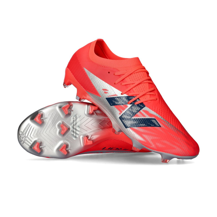 Football Boots New Balance Furon Pro FG V8 Energy Red - Fútbol Emotion