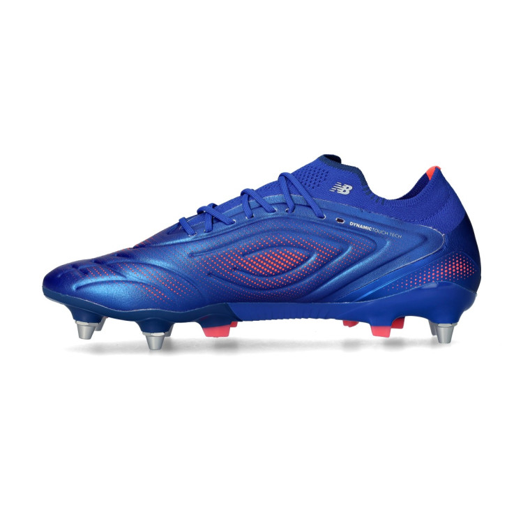 New Balance Unisex TEKELA ELITE LOW LACED SG V5 in Blue/Red/Grey