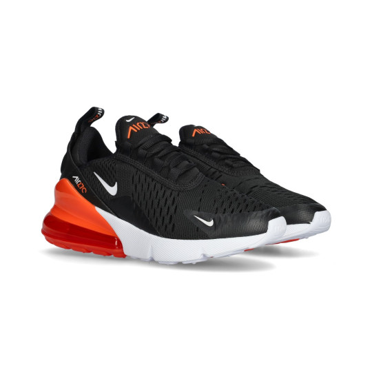 Zapatilla Nike Nike Air Max 270 Black/White-Team Orange - Fútbol Emotion