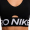 Soutien desportivo Nike Pro Indy Plunge Bold Mulher