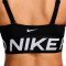 Soutien desportivo Nike Pro Indy Plunge Bold Mulher