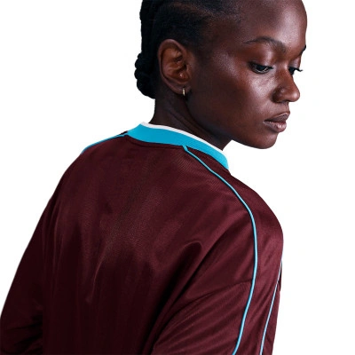 Nike Sportswear Long-Sleeve Jersey 'Burgundy Crush Baltic Blue' (Women's) — foto 4