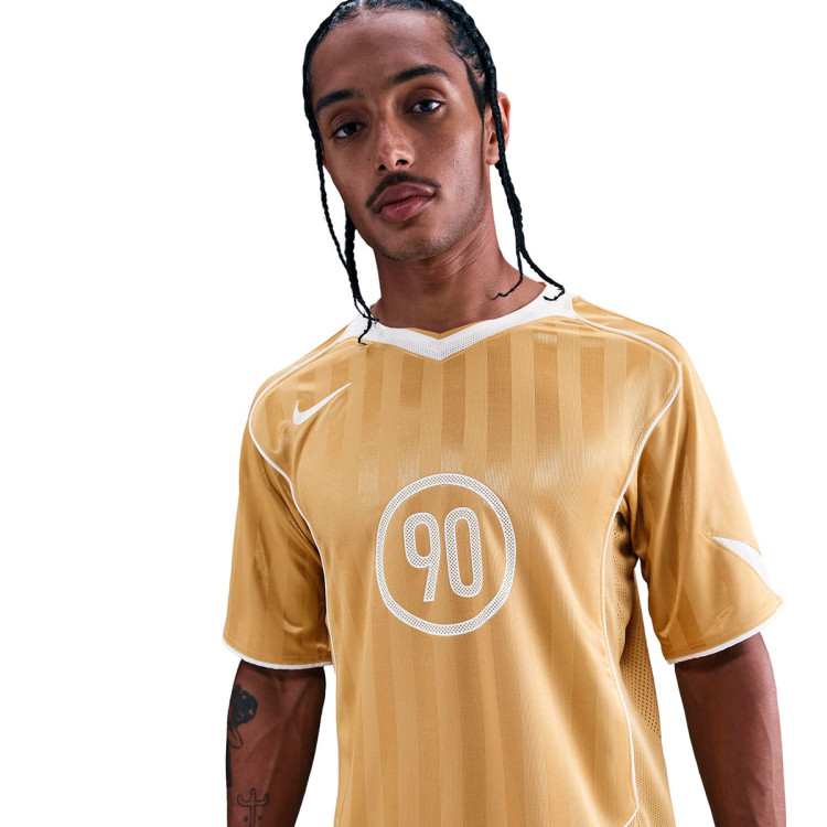 T-Shirt Nike Total 90 Club Gold-Summit White-Summit White - Fútbol