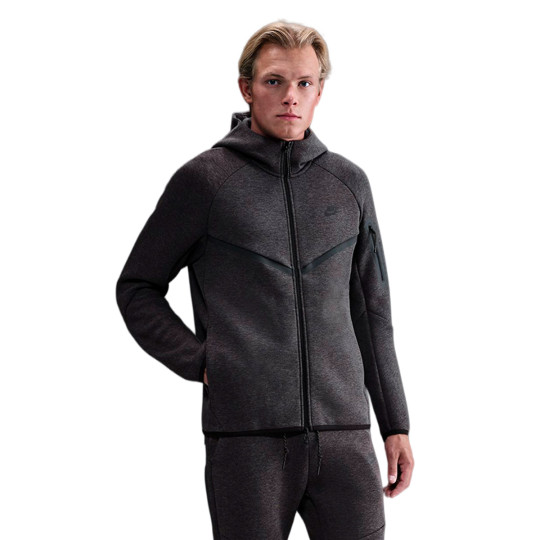 black heather nike tech fleece