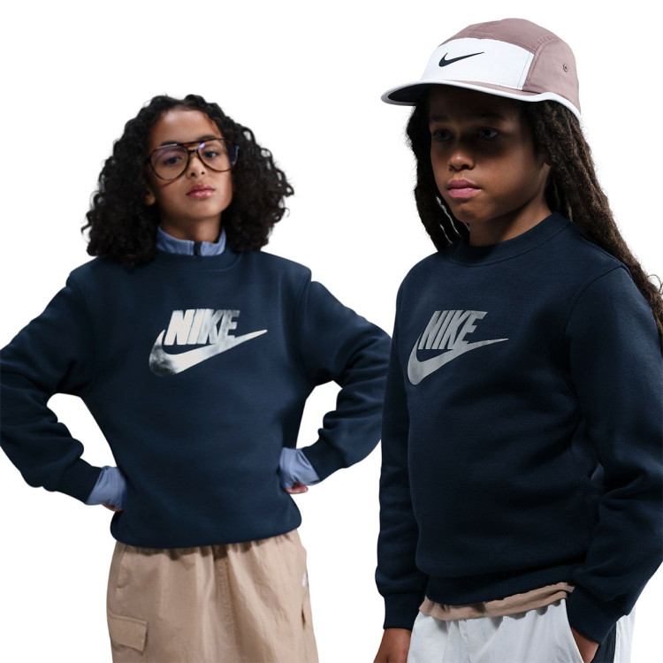 Nike Club Fleece Crew Gold Niño