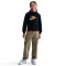 Nike Club Fleece Hdy Gold Satn Kids Sweatshirt
