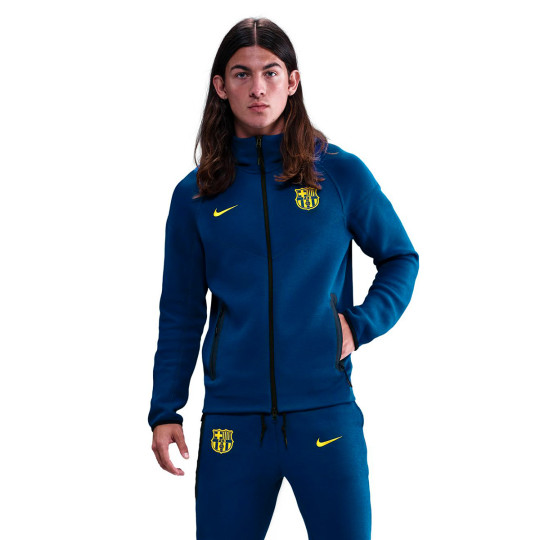 Jacket Nike FC Barcelona Fanswear 2025-2026 Gym Blue-Opti Yellow